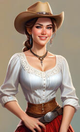 Wild West doll