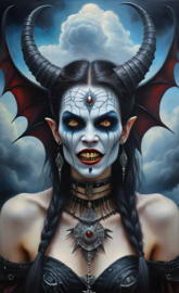 Vampire Demon, Belle, Halloween