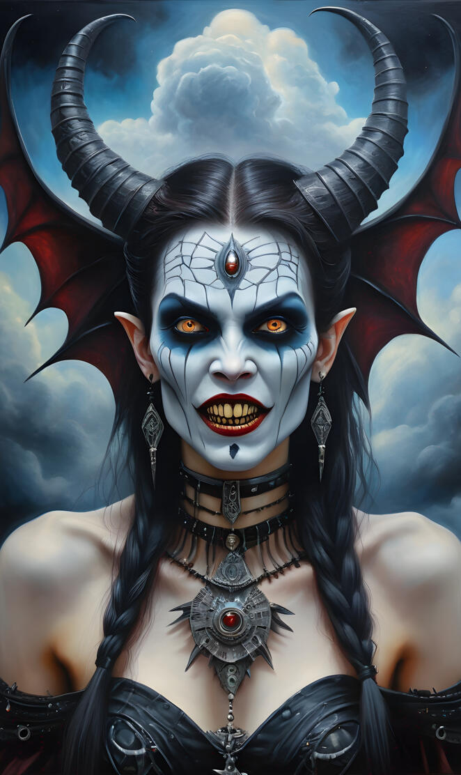 Vampire Demon, Belle, Halloween