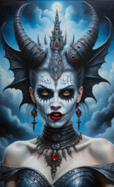 Vampire Demon, Cinderella, Halloween