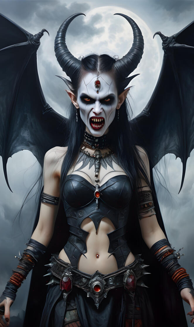 vampire demon queen