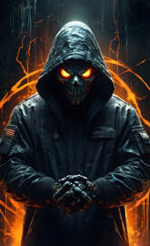 Cyne De lallo - Guardian That Protects Those With MH. (My Creation)