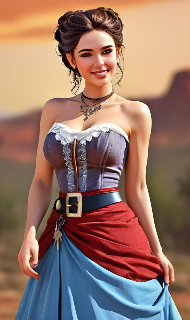 Wild West doll