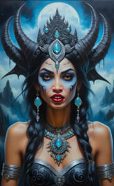 Vampire Demon, Jasmine, Halloween