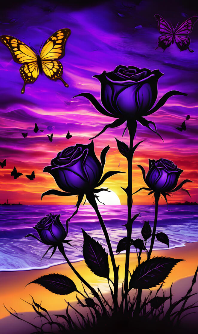 Butterflies 🦋 Hearts ❤️ Flowers 💐