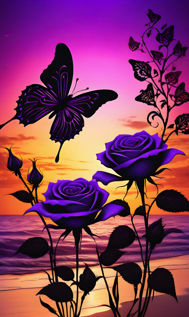 Butterflies 🦋 Hearts ❤️ Flowers 💐