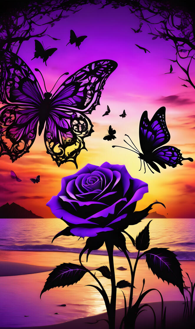 Butterflies 🦋 Hearts ❤️ Flowers 💐