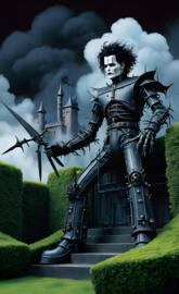 a statue of a person