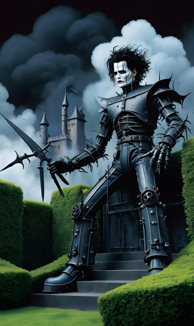 a statue of a person