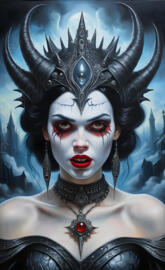 Vampire Demon, Snow White, Halloween