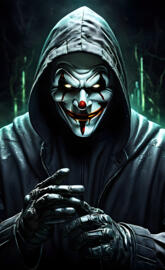 Cyne De lallo 💬 "For 1 Night Only...! I'm Wearing A Joker Mask."