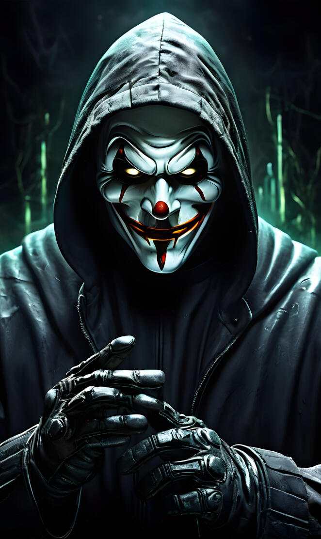 Cyne De lallo 💬 "For 1 Night Only...! I'm Wearing A Joker Mask."