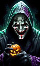 Joker 💬 "Happy Halloween & Embrace Your Inner Choas." My Friend.