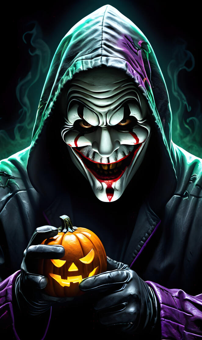 Joker 💬 "Happy Halloween & Embrace Your Inner Choas." My Friend.