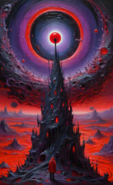 Oils over Insanity (entryway)