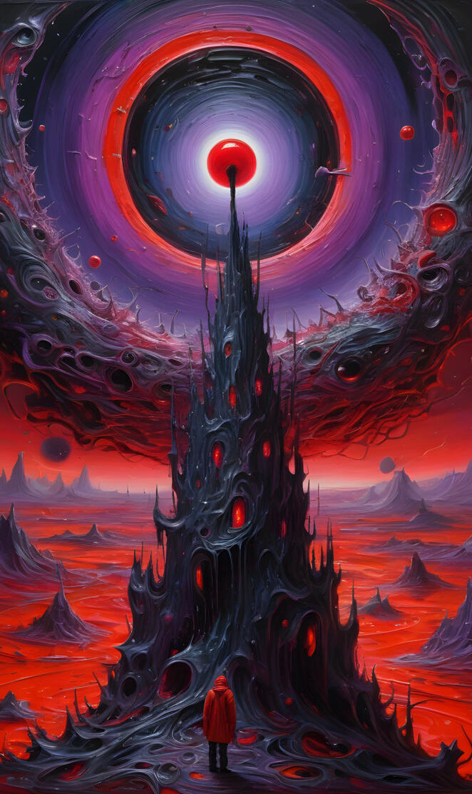 Oils over Insanity (entryway)