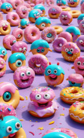 funny yummy doughnuts