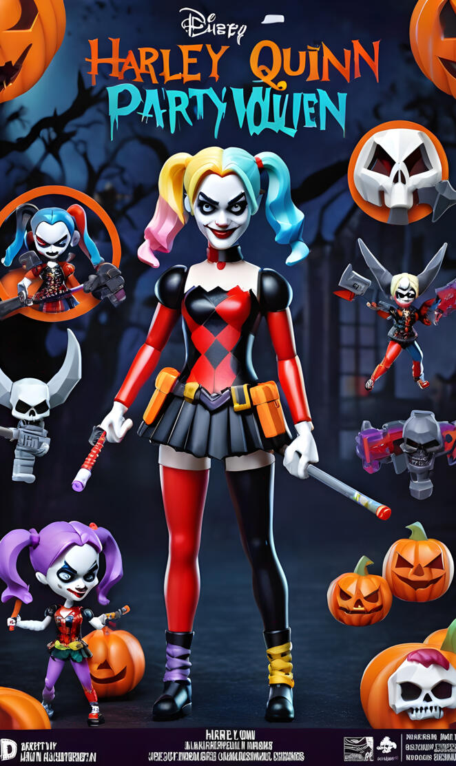 Harley Quinn play set