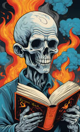 a person wearing a mask