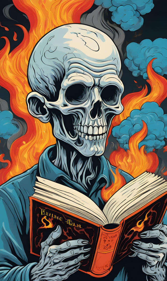 a person wearing a mask