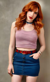 a woman posing for a picture