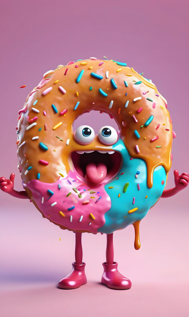funny yummy doughnuts