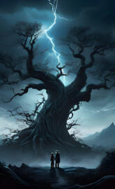 Couple dark wallpaper