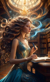 Magical librarian