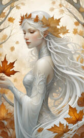 a painting of a person