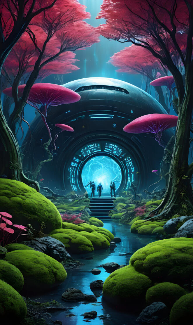 through the star gate