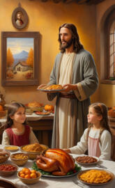 jesus at Thanksgiving