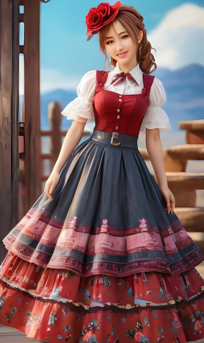 Wild West doll anime