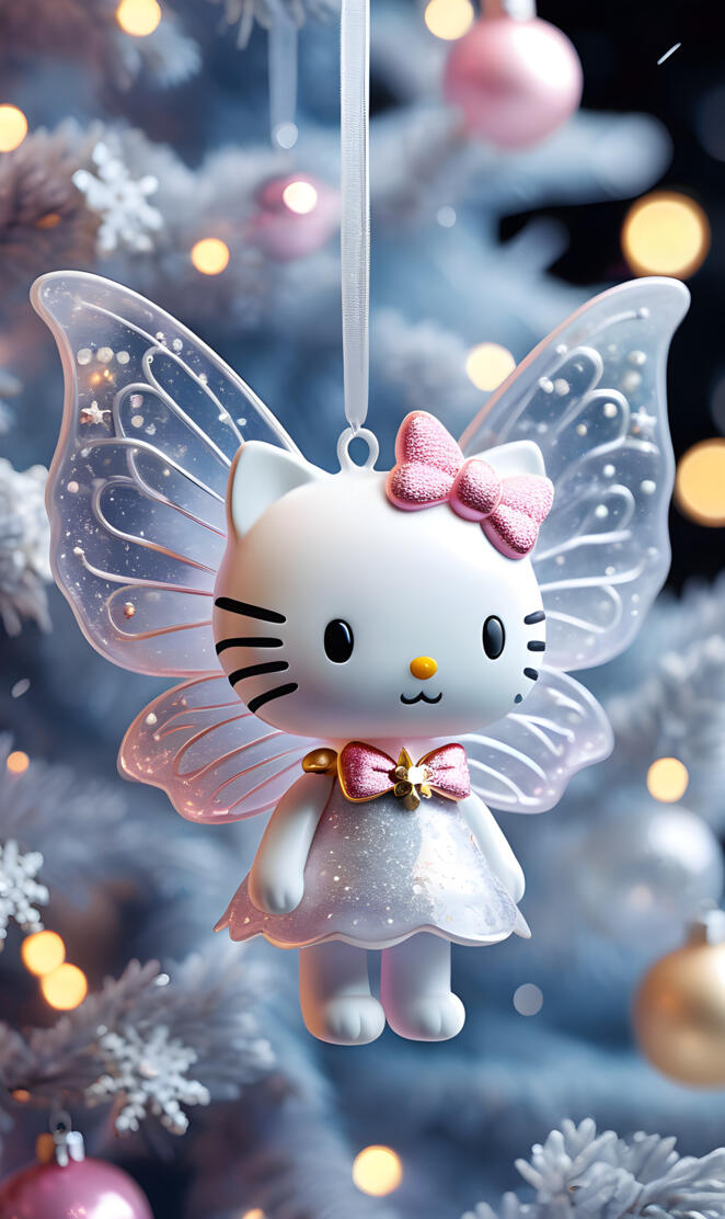 hello kitty Christmas wallpaper