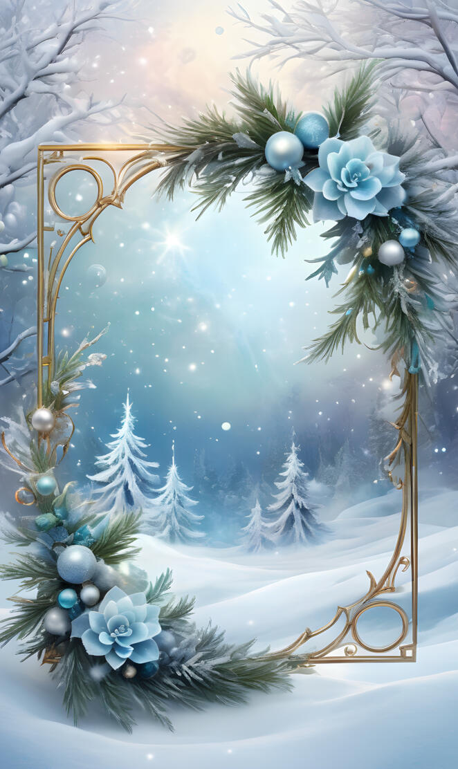 a christmas tree with ornaments and lights