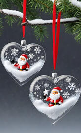 Santa hearts