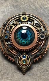 a close up of a gears