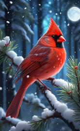 Winter Cardinal