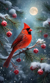 Christmas cardinal