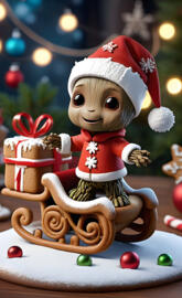 Cutest Baby Groot X-Mas