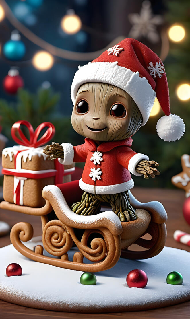 Cutest Baby Groot X-Mas