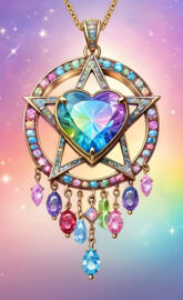 star child support 💕 Pendent #Wiccanjewlery