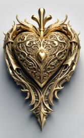 Golden heart