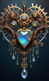 a close-up of a chandelier