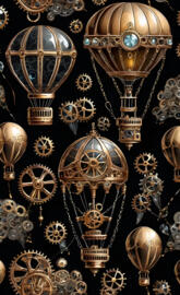 a wall with many clocks