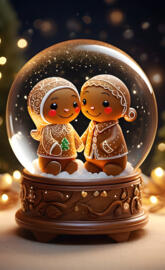 a couple of small figurines