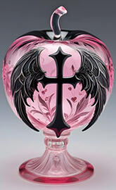 a pink and purple dress