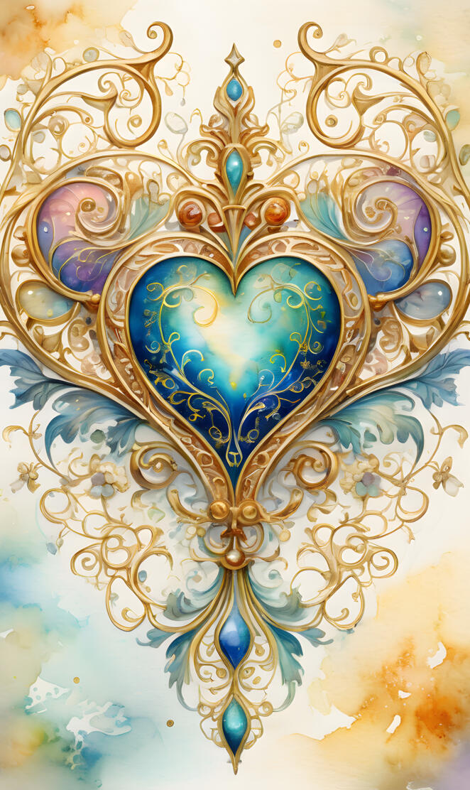 a circular ceiling with designs