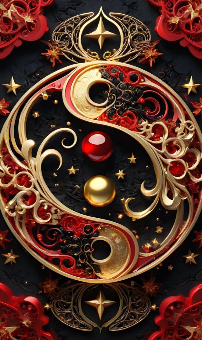 Yin and Yang Abstract