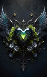 a close-up of a skull