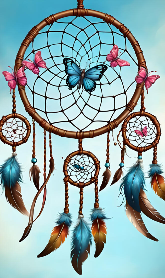 butterfly dreamcatcher